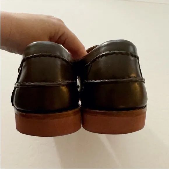 Allen Edmonds AE Sedona Brown Leather Loafers Size 13B