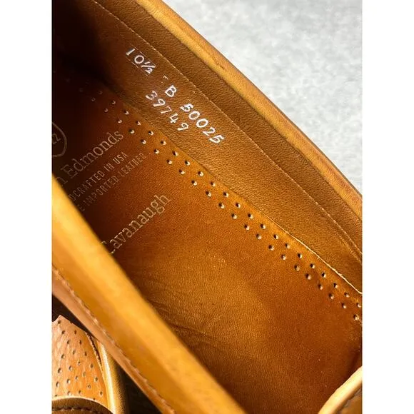 Allen Edmonds‎ &quot;CAVANAUGH&quot;  Loafers Walnut Brown Penny Loafer Size 10B