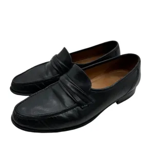 Allen Edmonds Bergamo Mens 9.5 Slip On Shoes Penny Loafers Made In Italy Leather