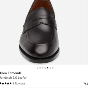 Allen Edmonds Black Penny Loafers Sleek Leather Design