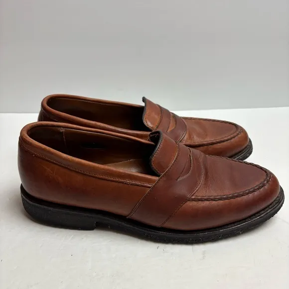 Allen Edmonds Brown Fairmont Penny Loafers Men’s size 9.5D