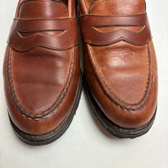 Allen Edmonds Brown Fairmont Penny Loafers Men’s size 9.5D