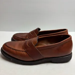 Allen Edmonds Brown Fairmont Penny Loafers Men’s size 9.5D