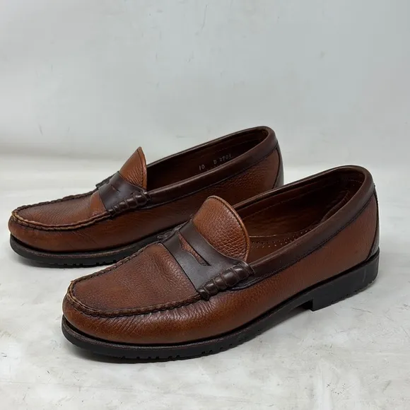 Allen Edmonds Brown Penny Loafers