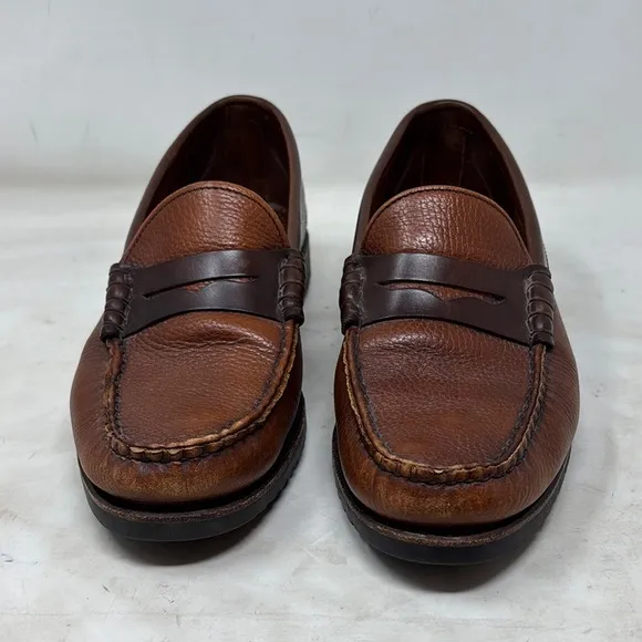 Allen Edmonds Brown Penny Loafers