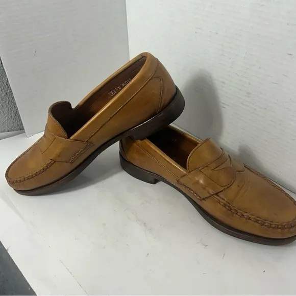 Allen Edmonds Cavanaugh Men’s Leather Penny Loafer Nutmeg Brown 9D 39792