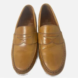 Allen Edmonds Cavanaugh Men’s Leather Penny Loafer Nutmeg Brown 9D 39792