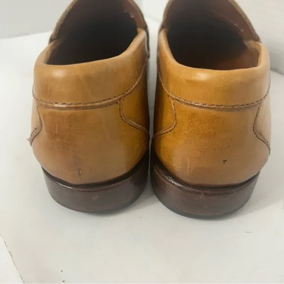 Allen Edmonds Cavanaugh Men’s Leather Penny Loafer Nutmeg Brown 9D 39792