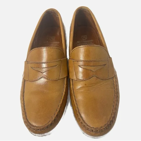 Allen Edmonds Cavanaugh Men’s Leather Penny Loafer Nutmeg Brown 9D 39792