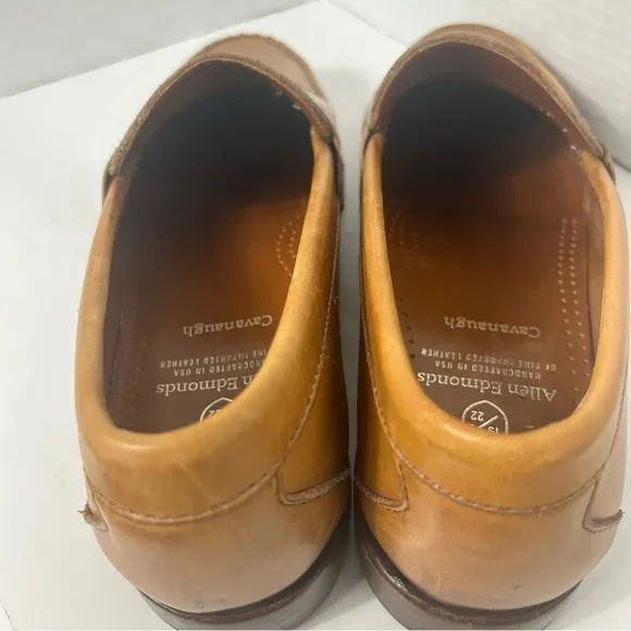 Allen Edmonds Cavanaugh Men’s Leather Penny Loafer Nutmeg Brown 9D 39792
