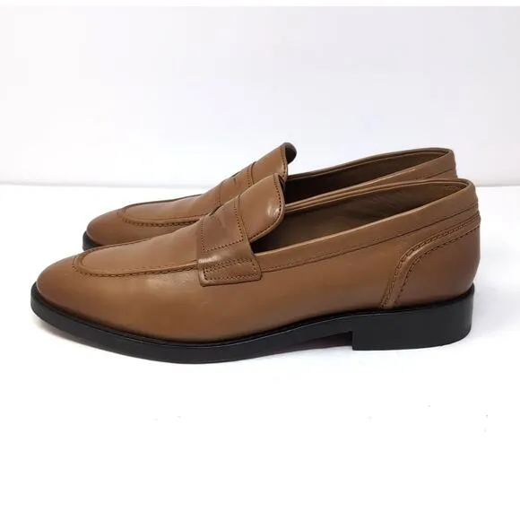 Allen Edmonds ELI Penny Loafers Men's Size 8 D Walnut Brown NEW NWOB msrp $395