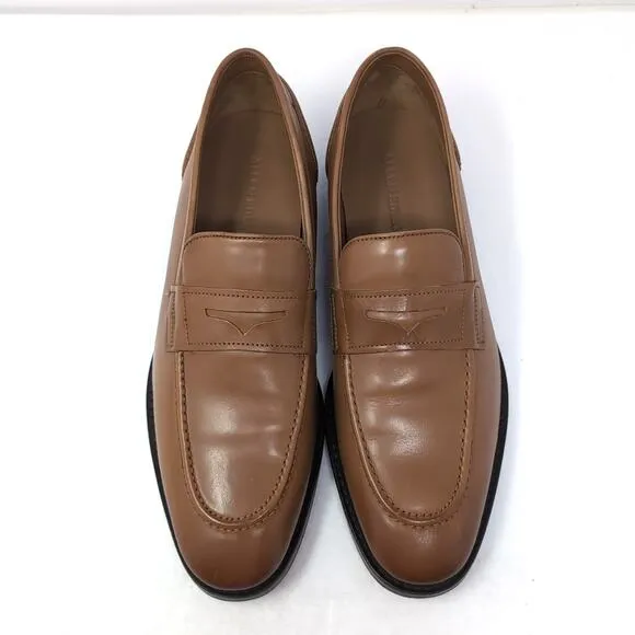 Allen Edmonds ELI Penny Loafers Men's Size 8 D Walnut Brown NEW NWOB msrp $395
