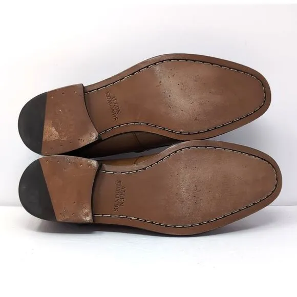 Allen Edmonds ELI Penny Loafers Men's Size 8 D Walnut Brown NEW NWOB msrp $395