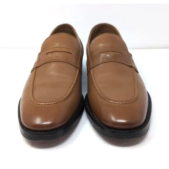 Allen Edmonds ELI Penny Loafers Men's Size 8 D Walnut Brown NEW NWOB msrp $395