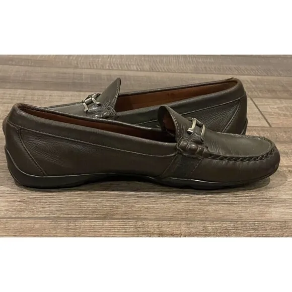 Allen Edmonds Highway I Men's Driving Loafers Shoes Size 8.5 D Leather Brown