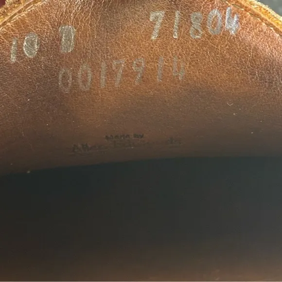 Allen Edmonds Men's 10 Boulder Slip-On Venetian Driving Loafers Two Tone Brown