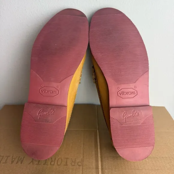Allen Edmonds Men’s 13B NARROW Tan Sedona Penny Loafers Vibram Gumlite Outsole