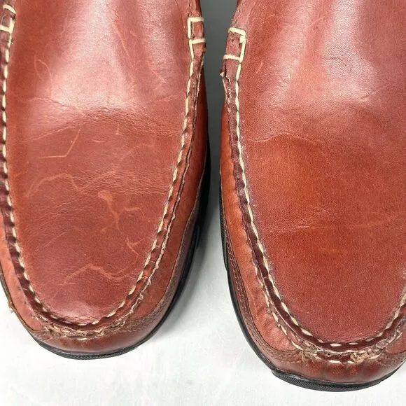 Allen Edmonds Men’s Size 11 D Boulder Venetian Brown Driving Mocs Loafers USA