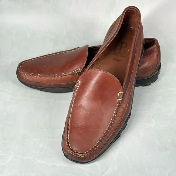 Allen Edmonds Men’s Size 11 D Boulder Venetian Brown Driving Mocs Loafers USA
