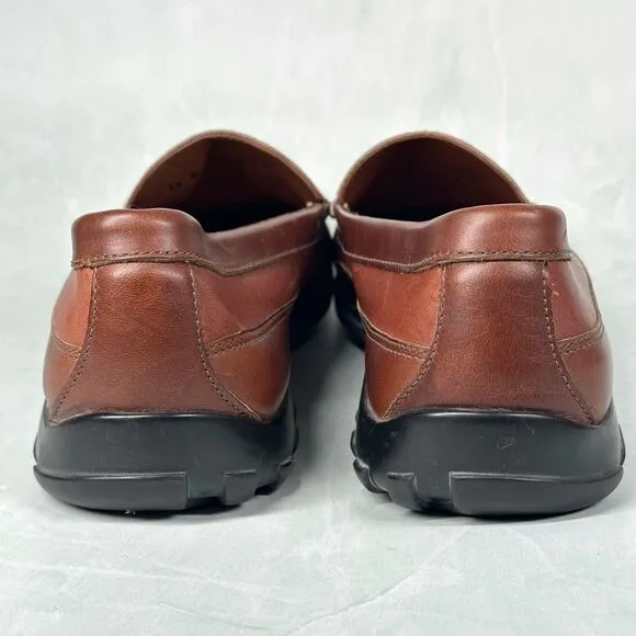 Allen Edmonds Men’s Size 11 D Boulder Venetian Brown Driving Mocs Loafers USA