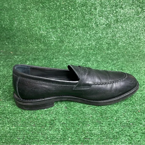 Allen Edmonds Mens Size 11.5 Black Leather Nomad Penny Loafers Port Washington