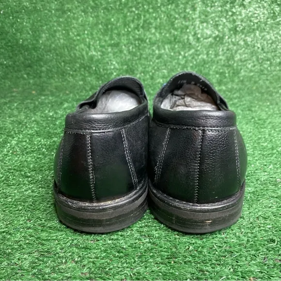 Allen Edmonds Mens Size 11.5 Black Leather Nomad Penny Loafers Port Washington