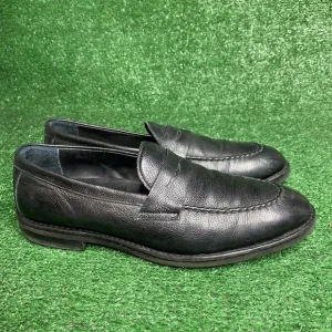 Allen Edmonds Mens Size 11.5 Black Leather Nomad Penny Loafers Port Washington