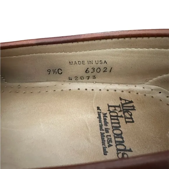 Allen Edmonds Penny Loafers size 9.5C