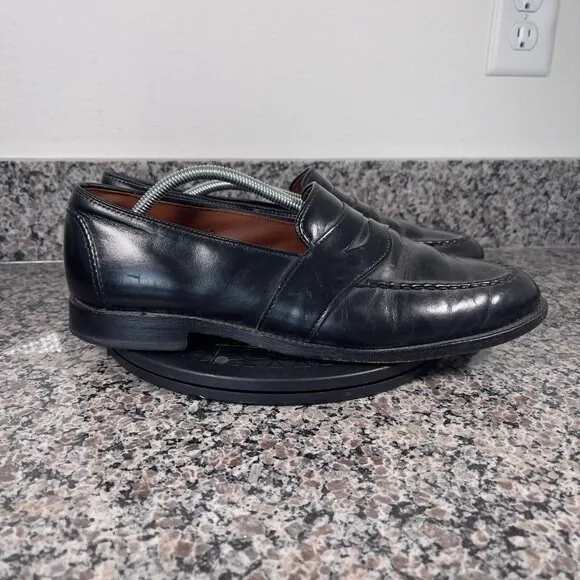 Allen Edmonds RANDOLPH Slip-On Penny Loafers Black USA Size 12 D