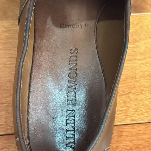 Allen Edmonds Randolph Slip-On Penny Loafers Brown size 9