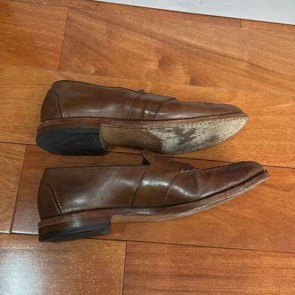 Allen Edmonds Randolph Slip-On Penny Loafers Brown size 9