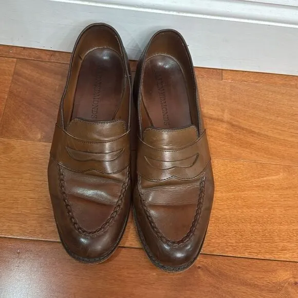 Allen Edmonds Randolph Slip-On Penny Loafers Brown size 9