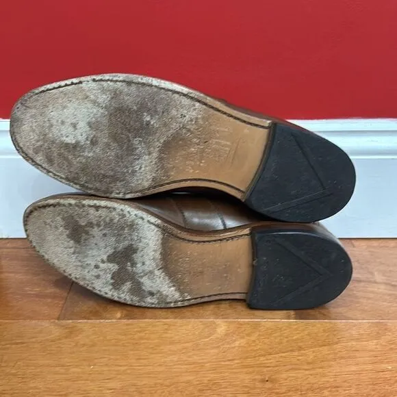 Allen Edmonds Randolph Slip-On Penny Loafers Brown size 9
