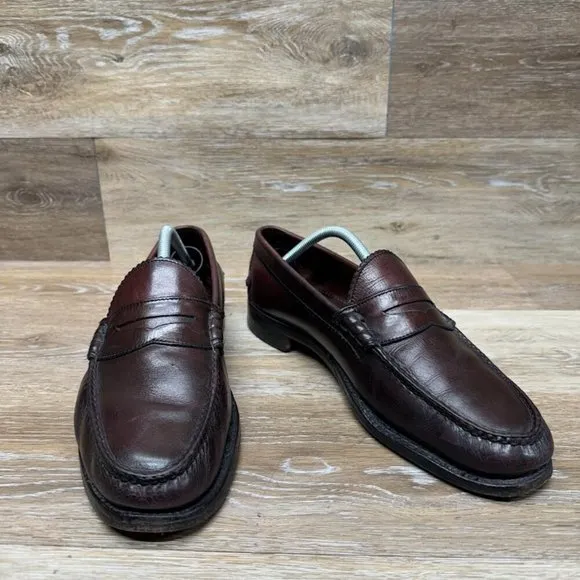 Allen Edmonds Westbrook Brown Leather Penny Loafers Men's Size 11.5