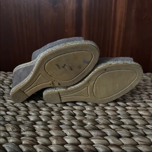Andre Assous TaupeWedge Sandals