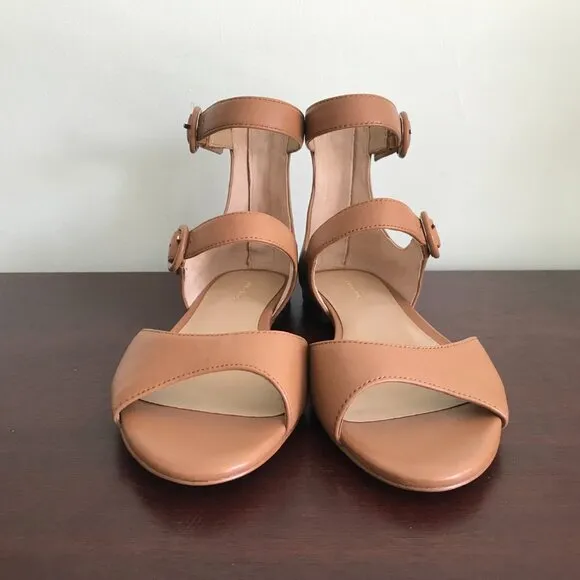 Ann Taylor | Ivette Leather Strappy Sandals