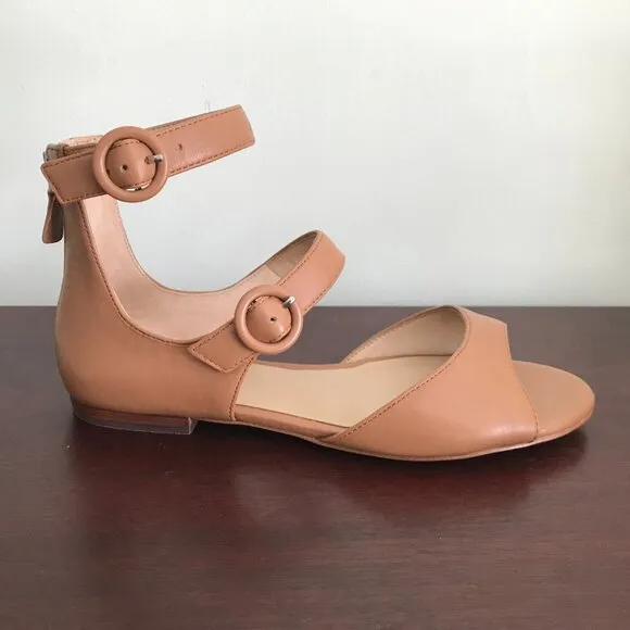 Ann Taylor | Ivette Leather Strappy Sandals