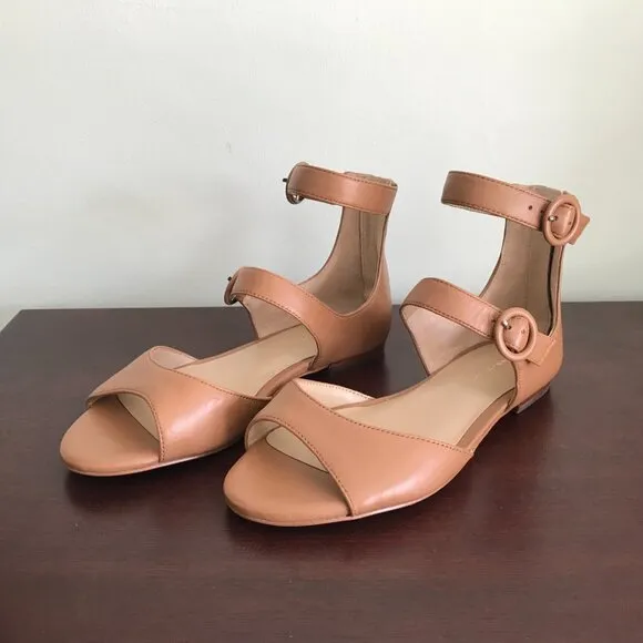 Ann Taylor | Ivette Leather Strappy Sandals