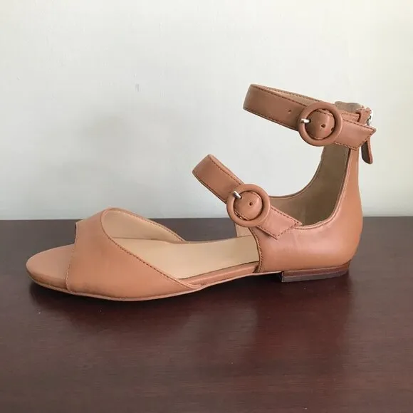 Ann Taylor | Ivette Leather Strappy Sandals