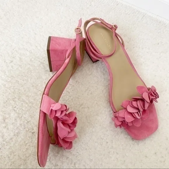 Ann Taylor pink sandals