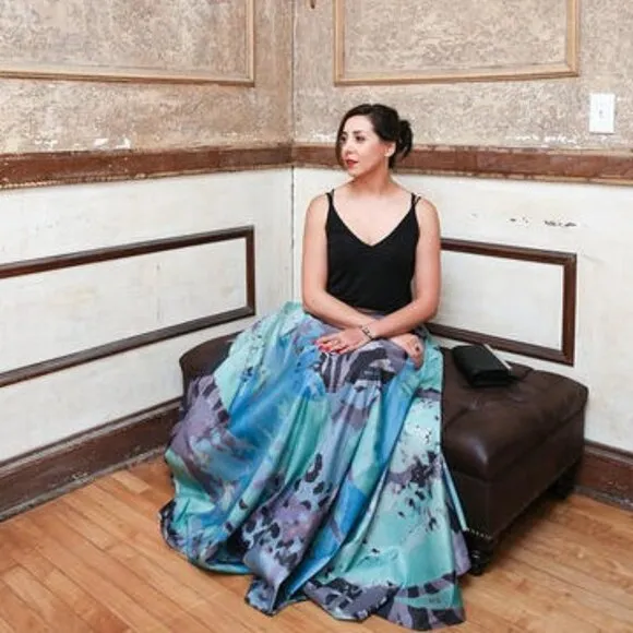 Anthropologie Geisha Designs Pintura Lehengas style Maxi skirt Size 0