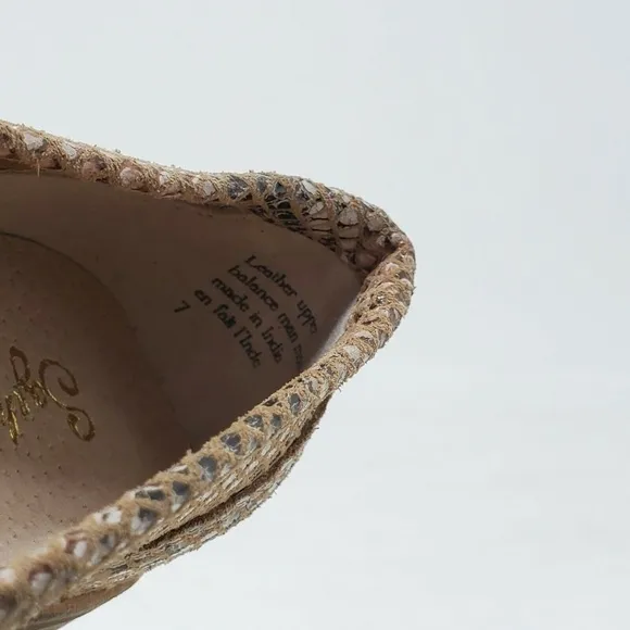 Anthropologie Seychelles Tiger Eye Penny Loafer