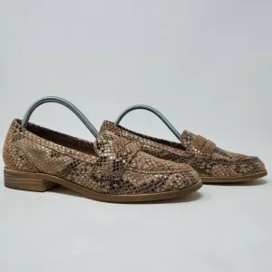 Anthropologie Seychelles Tiger Eye Penny Loafer