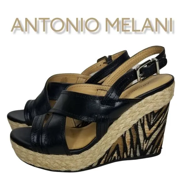 Antonio Melani Women's Wedge Sandals Size 8.5M