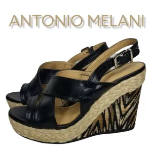 Antonio Melani Women's Wedge Sandals Size 8.5M