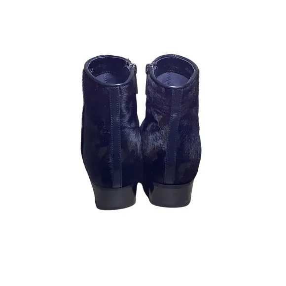 Aquatalia Florita Calf Hair Camo Ankle Boots