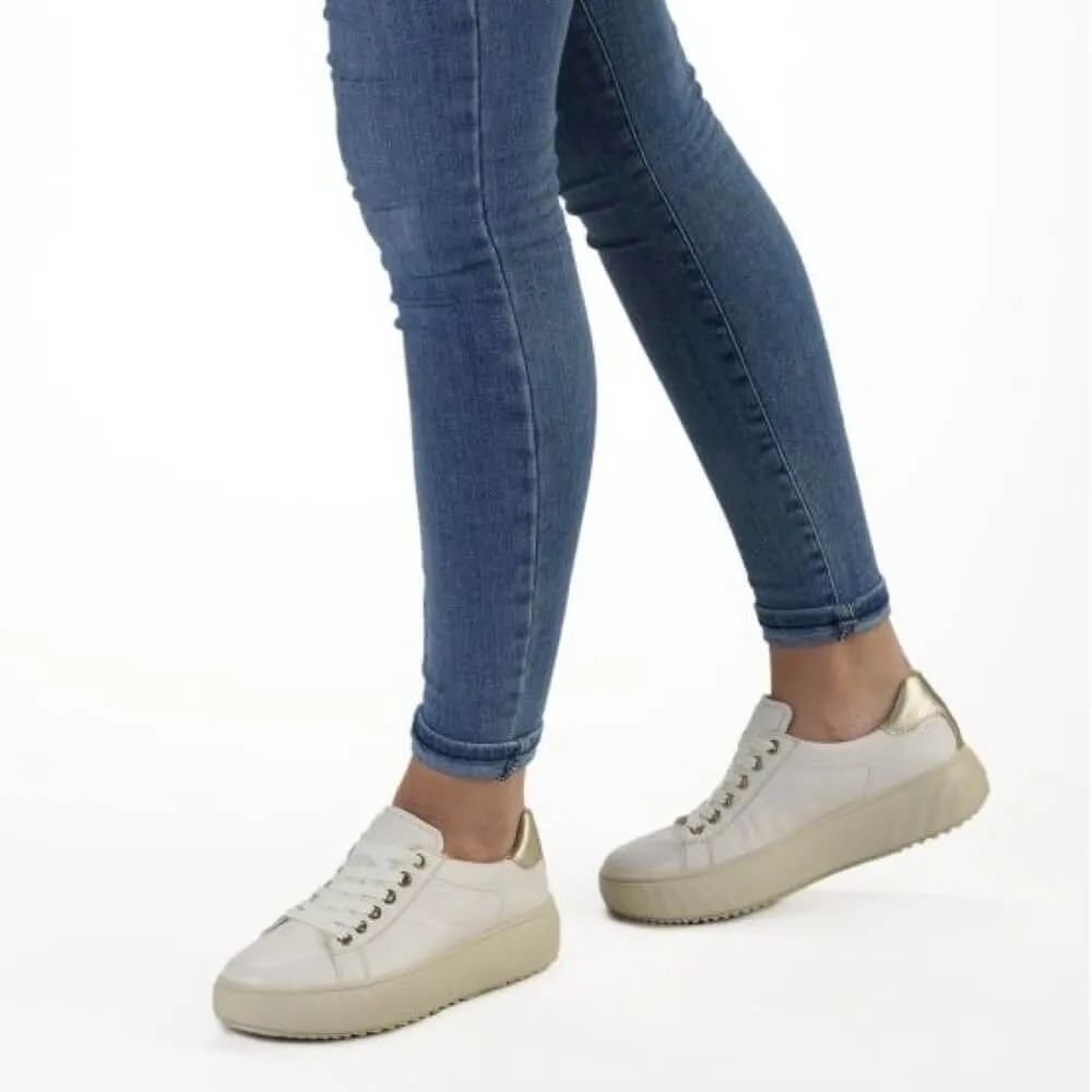 Ara Monaco Trainers 12-46523 H-Fit-CREAM