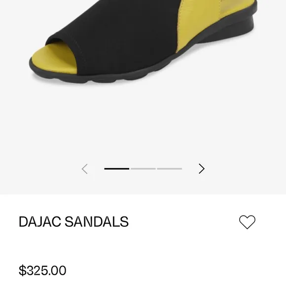 Arche DAJAC SANDALS Size 8