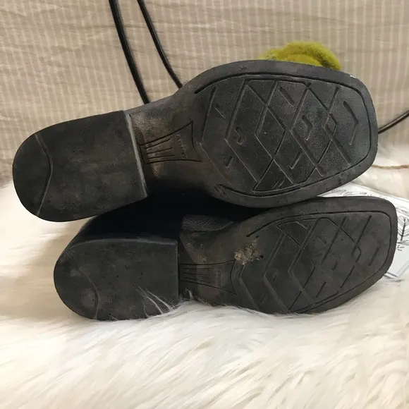 Ariat Big Kids Western Tycoon Boots. Sz 2 Black