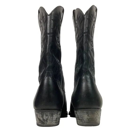 ARIAT Deertan Heritage Toe - Men's Sz 10(D) Black Western Boots 10002218 (34770)